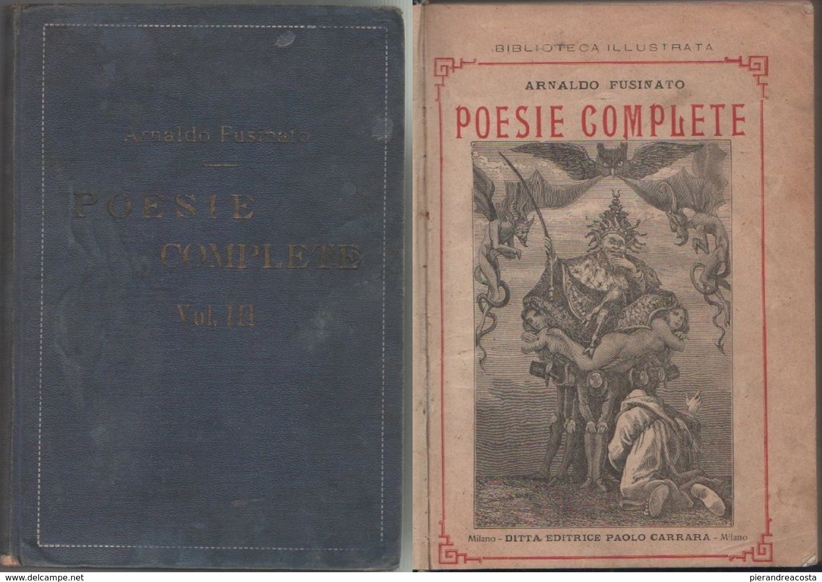 Poesie Complete (III Vol.) - Libri Antichi