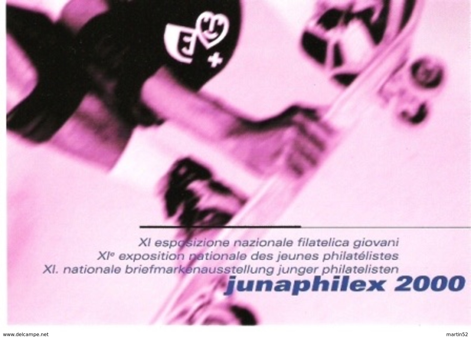 Schweiz Suisse 2000: Bild-PK CPI "junaphilex 2000" (Basketball & Skateboard) Mit ET-o BERN 21.6.2000 - Skateboard