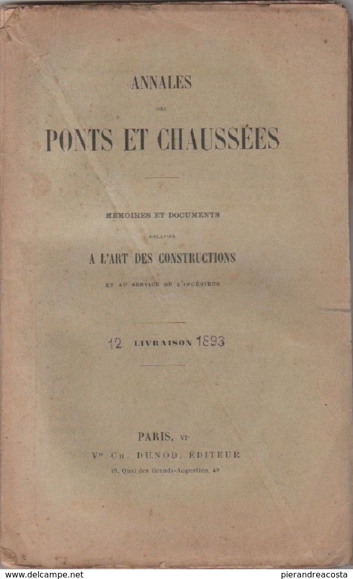 Note Sur La Construction Du Port En Eau Profonde De Boulogne Sur Mer - Libri Antichi