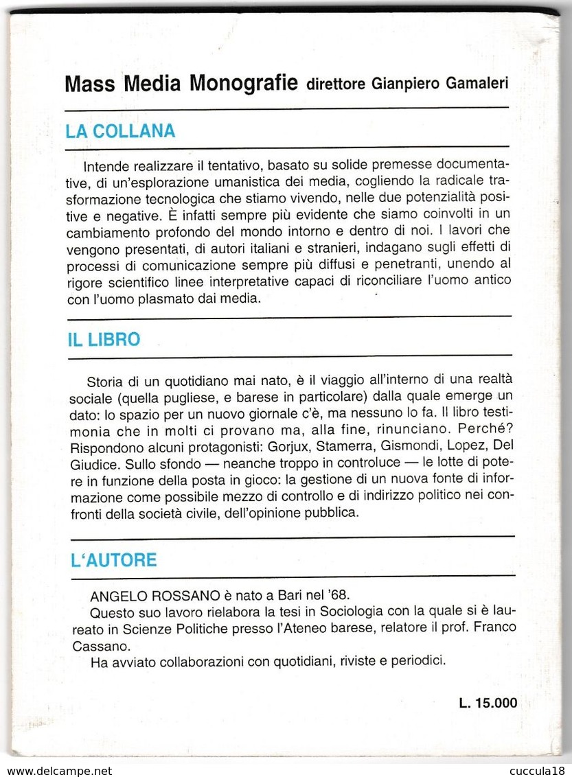 STORIA DI UN QUOTIDIANO MAI NATO - Kritiek