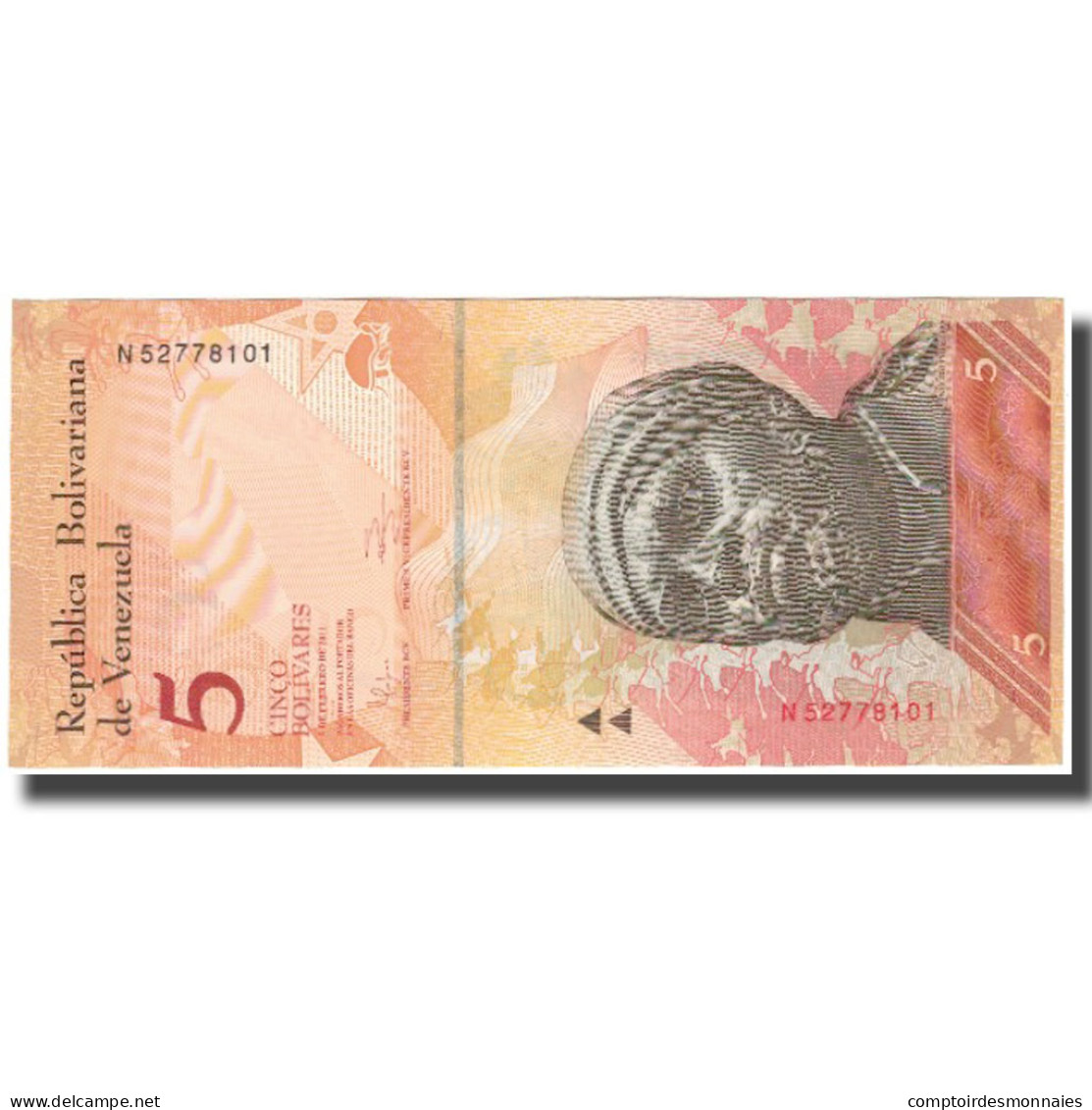 Billet, Venezuela, 5 Bolivares, 2011-02-03, NEUF - Venezuela