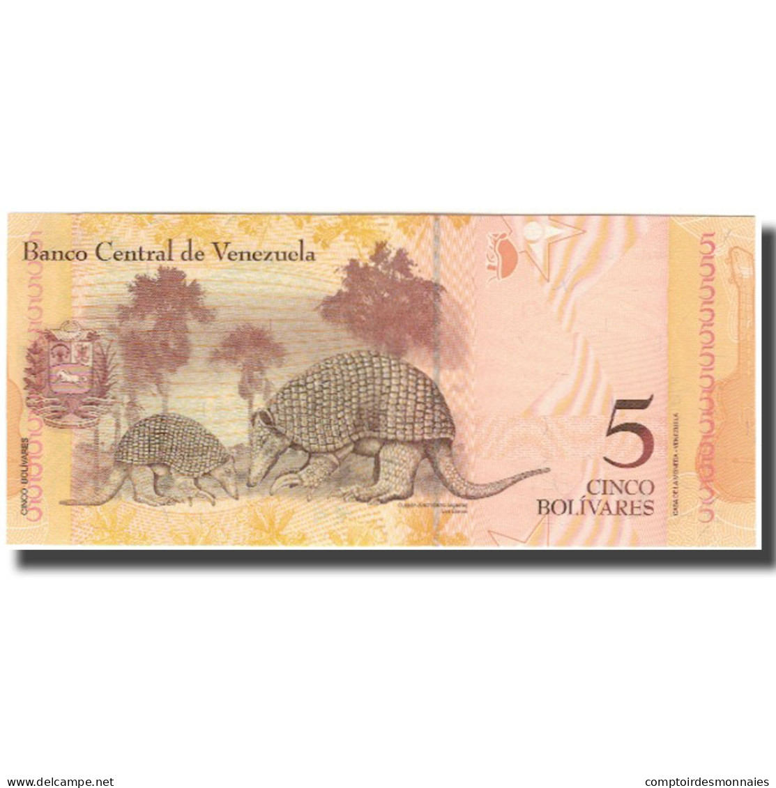 Billet, Venezuela, 5 Bolivares, 2011-02-03, NEUF - Venezuela