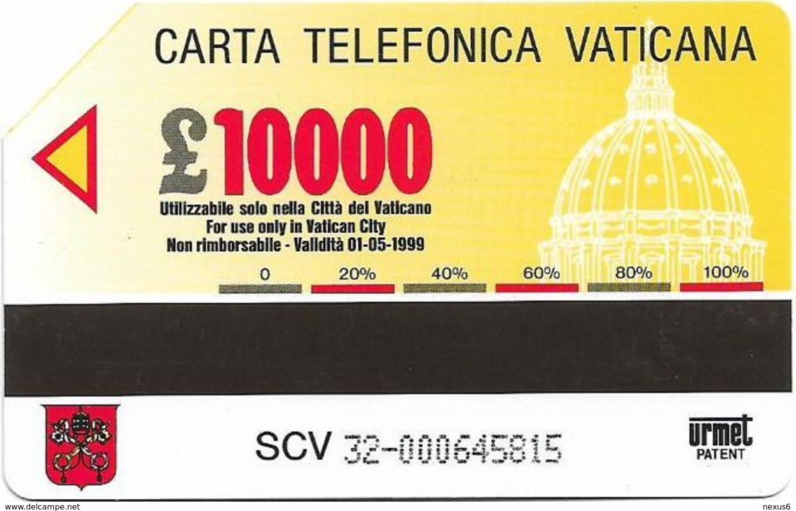 Vatican - Arazzo - 10.000V₤, 1997, 25.900ex, Used - Vatikan