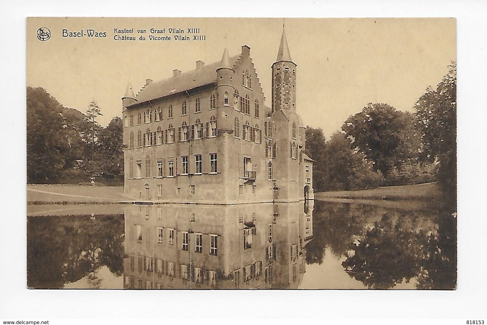 Bazel  Basel-Waes. Château Du Vicompte Vilain XIIII    Kasteel Van Graaf Vilain XIIII - Kruibeke