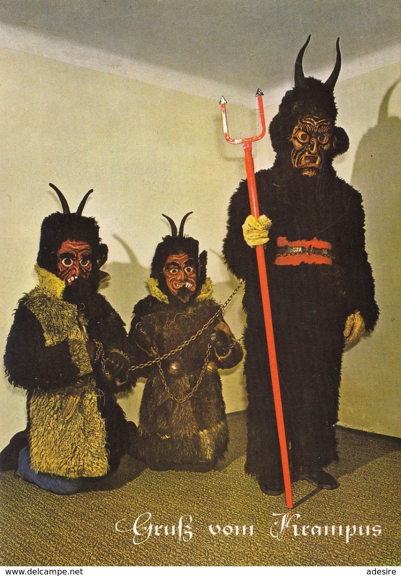 Gruss Vom KRAMPUS - Brauchtum In Den Alpen, Aufnahme Foto Kain, Bad Mitterndorf - Sonstige & Ohne Zuordnung