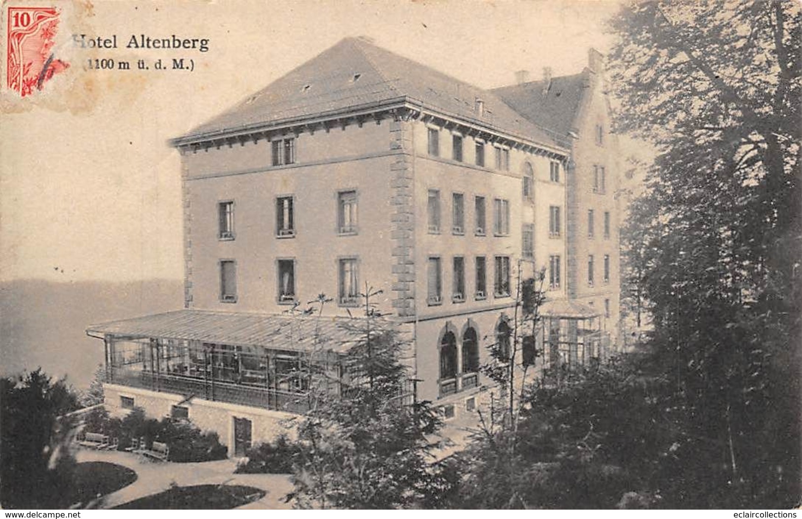 Baden Baden          Allemagne        Hôtel Altenberg          (voir Scan) - Autres & Non Classés