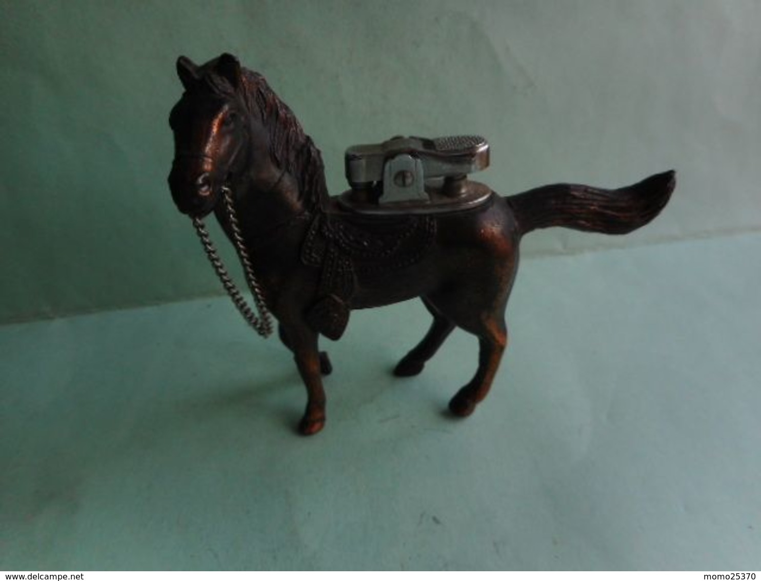 BRIQUET CHEVAL HORSE LIGHTER Feuerzeug ENCENDEDOR ACCENDINO AANSTEKER 打火机 Léttari Ljusare ライター /////////// - Other & Unclassified