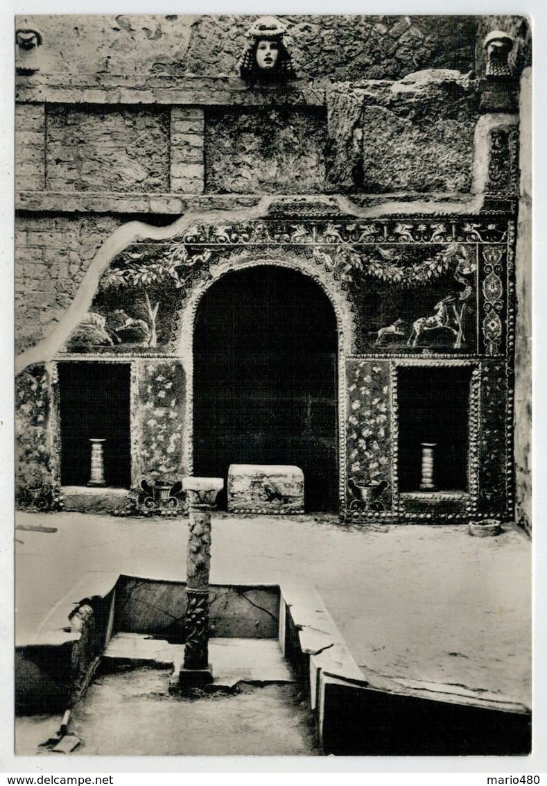 ERCOLANO     CASA   DEL  MOSAICO          (VIAGGIATA) - Ercolano