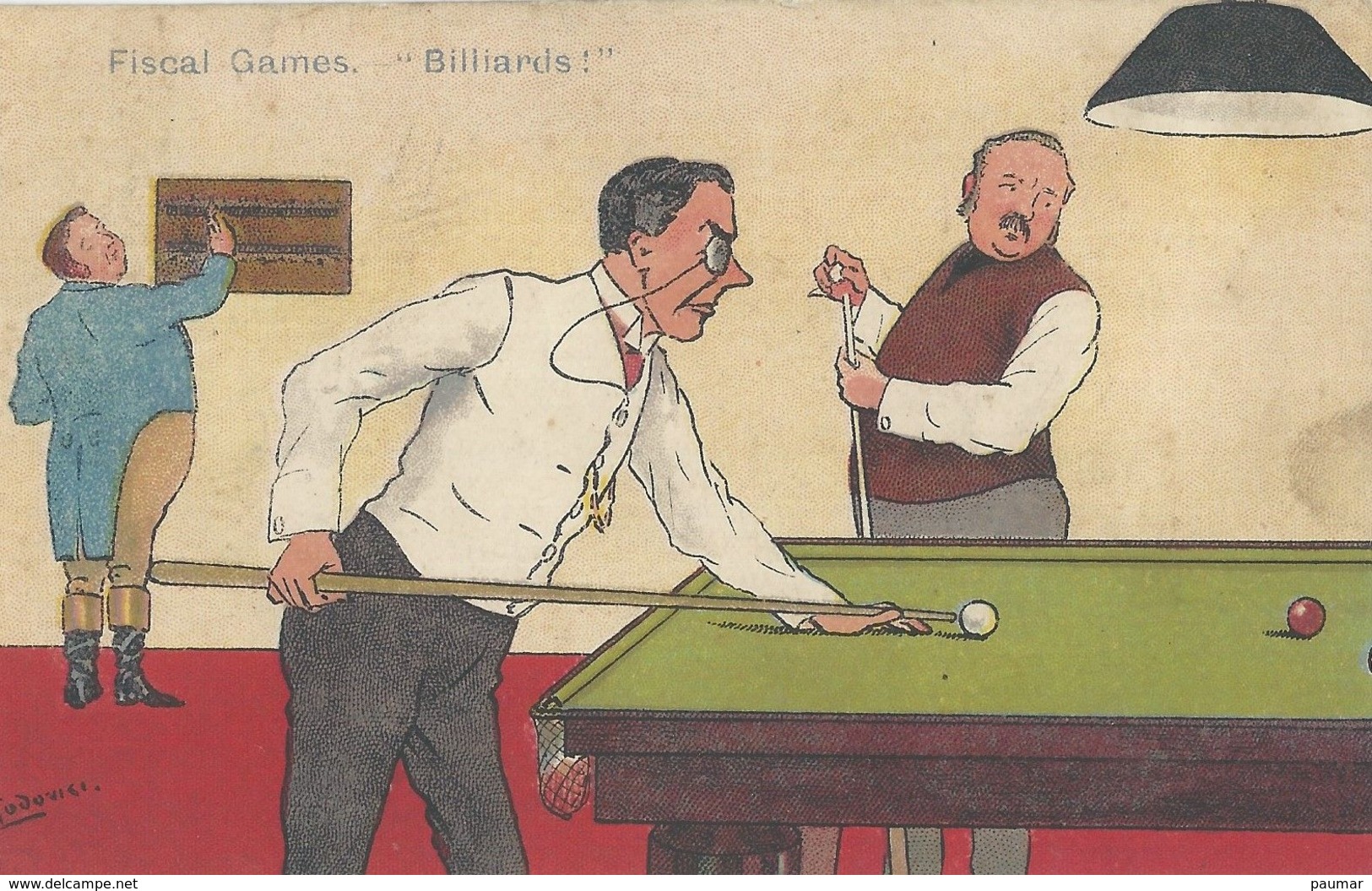 Sport   Billards  Editeur    A Tuduvige - Autres & Non Classés