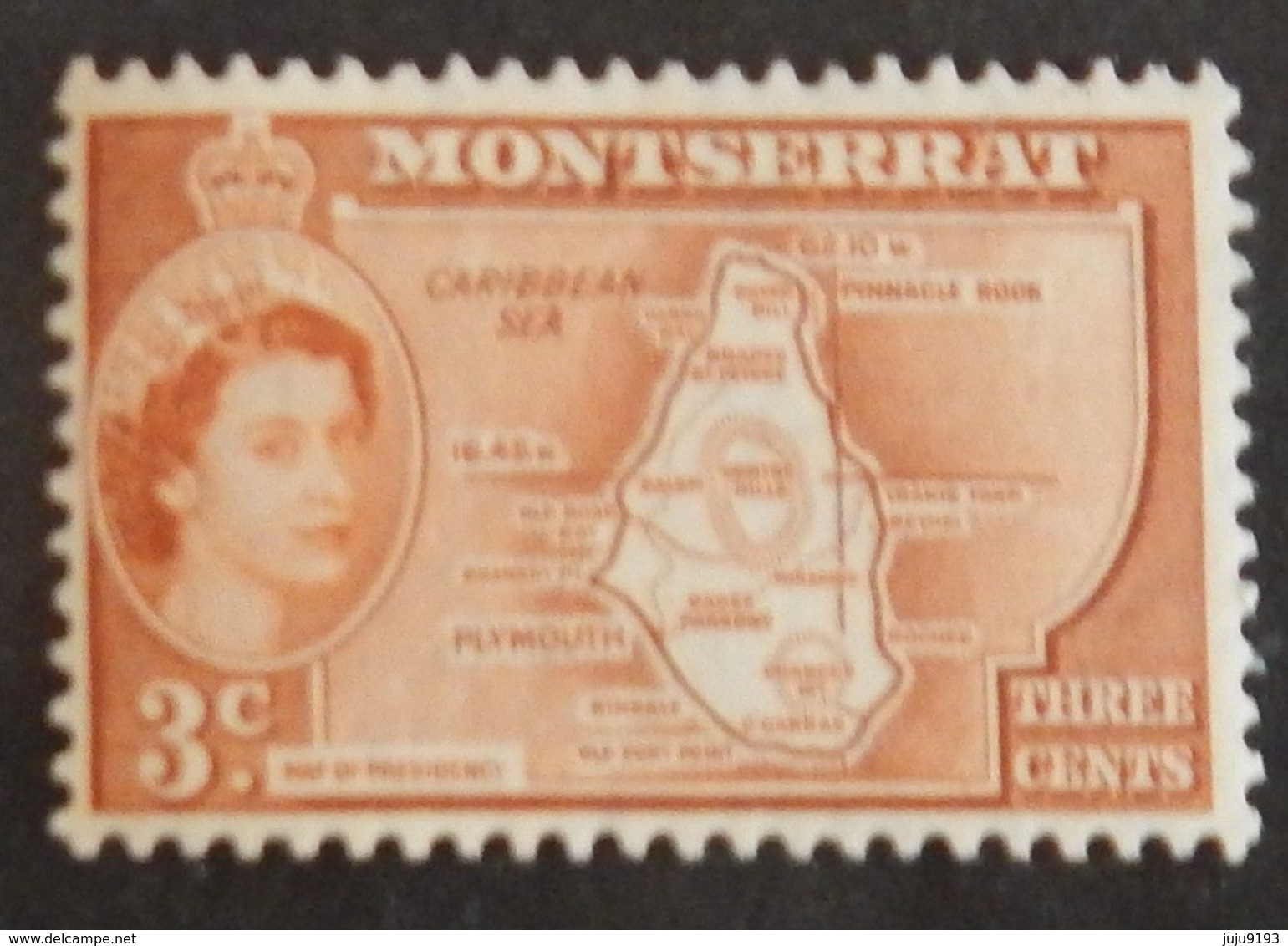 MONTSERRAT YT 132 NEUF**  ANNÉE 1953 - Montserrat