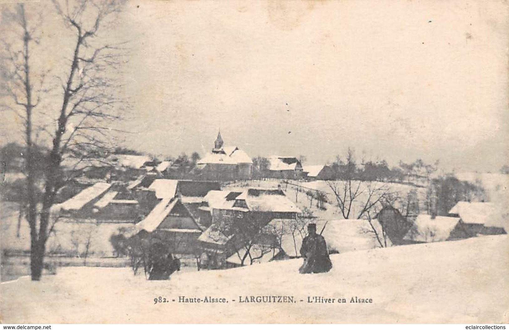 Larguitzen          68         L'Hiver En Alsace       (voir Scan) - Other & Unclassified