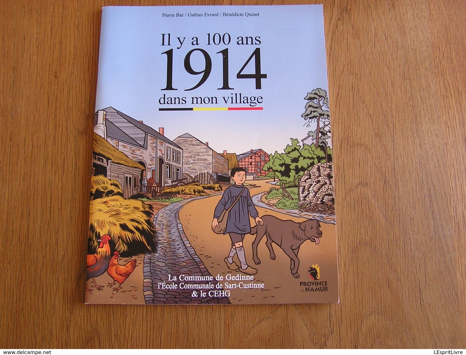 IL Y A CENT ANS DANS MON VILLAGE  Régionalisme Guerre 14 18 Gedinne Willerzie Sart Custinne Louette Rienne Bourseigne - Belgium