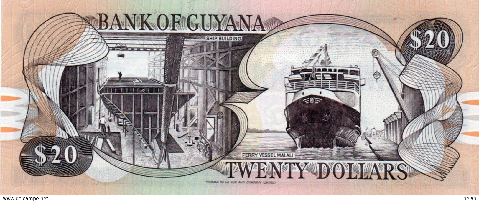 GUYANA 20 DOLLARS 2006  P-30  UNC - Guyana