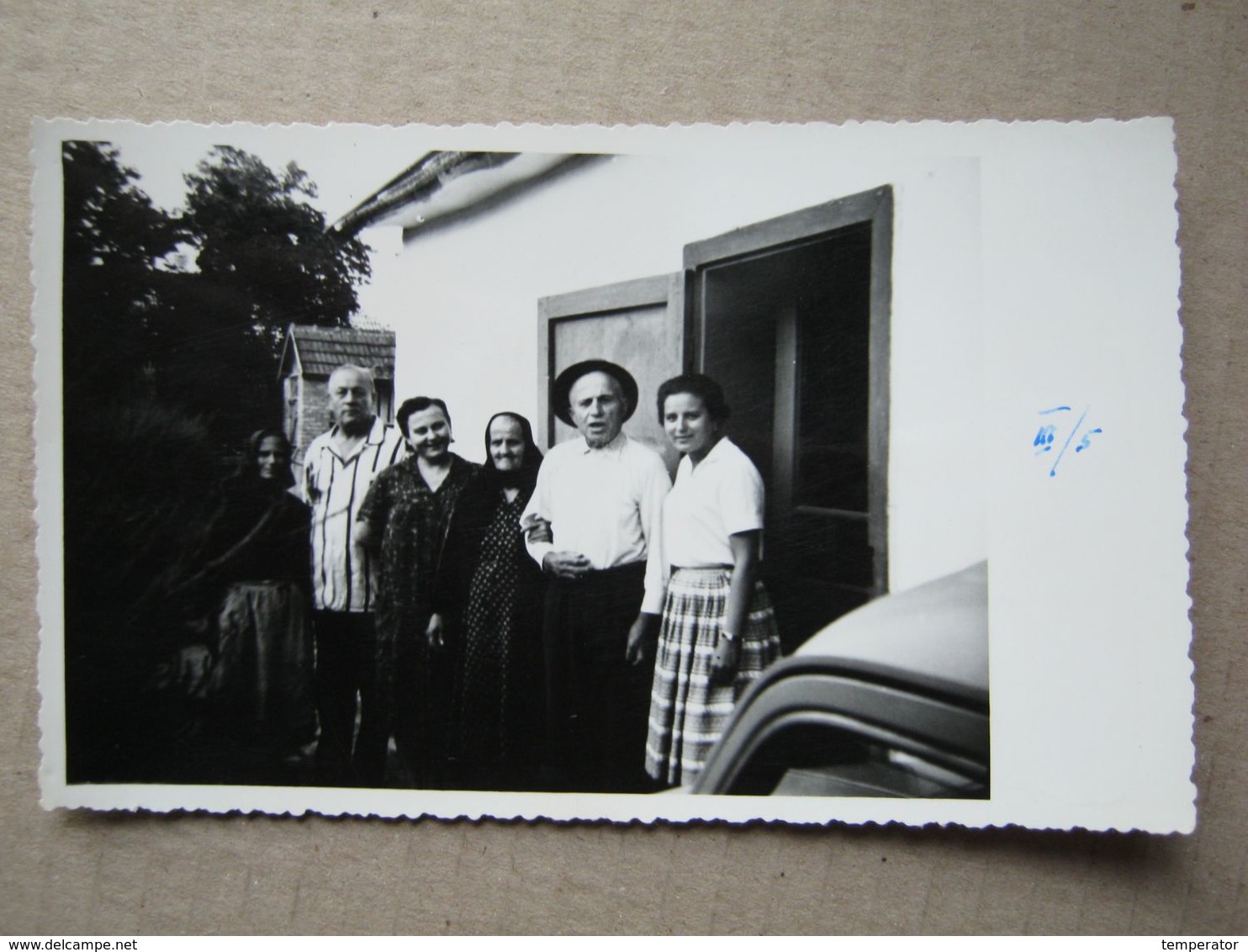 Serbia / Čoka - Family ( Real Photo 1963 ) - Servië