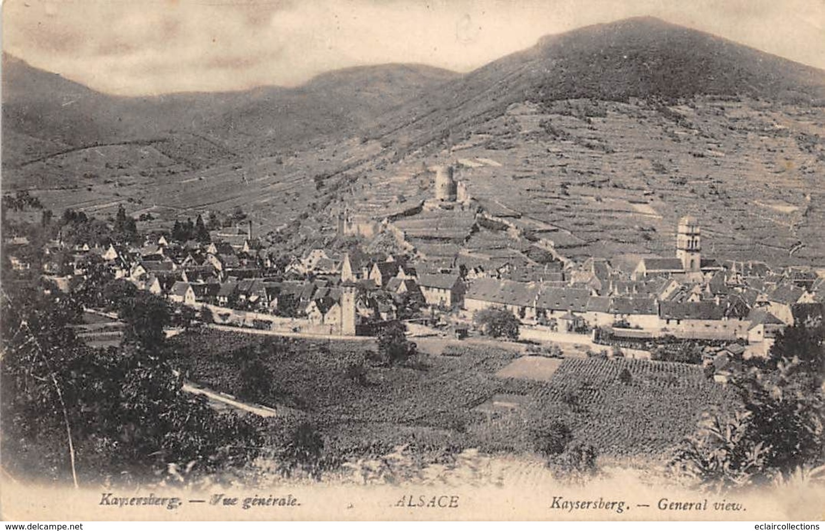 Kaysersberg           68        Vue Générale        ( Voir Scan) - Kaysersberg