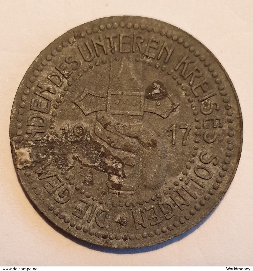 Germany 50 Pfennig 1917 Solingen - 50 Pfennig