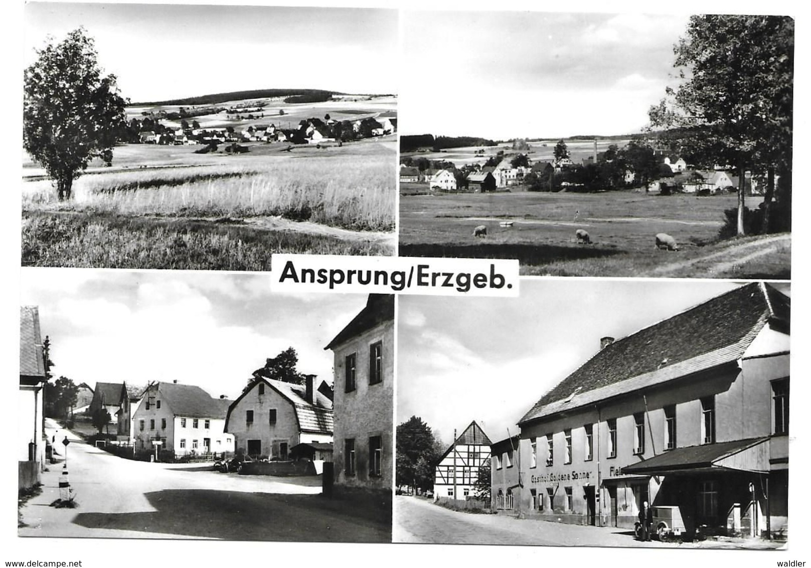 9341  ANSPRUNG / ERZ  MEHRBILD   1976 - Marienberg