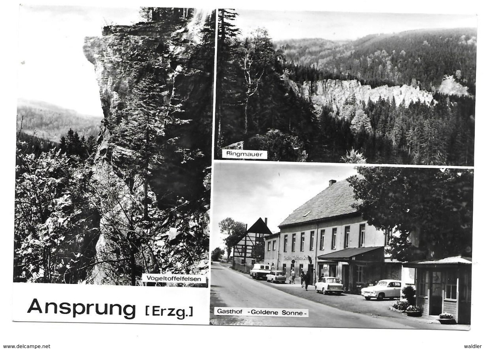 9341  ANSPRUNG / ERZ  MEHRBILD   1975 - Marienberg