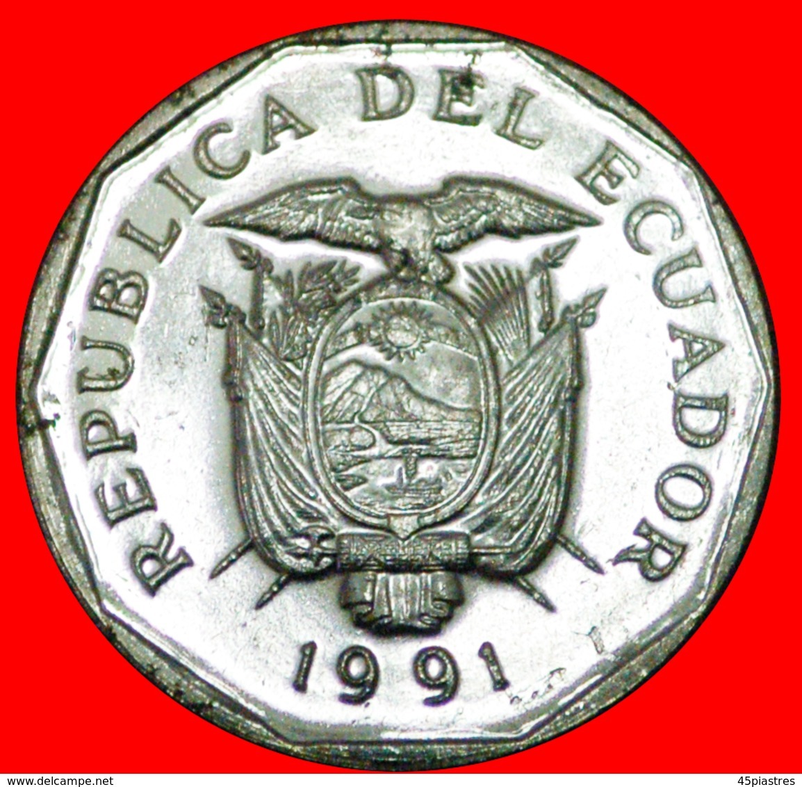 · CANADA: ECUADOR ★ 10 SUCRES 1991 MINT LUSTER! LOW START ★ NO RESERVE! - Ecuador