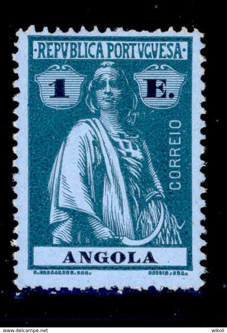 ! ! Angola - 1914 Ceres 1 E - Af. 157 - No Gum - Angola