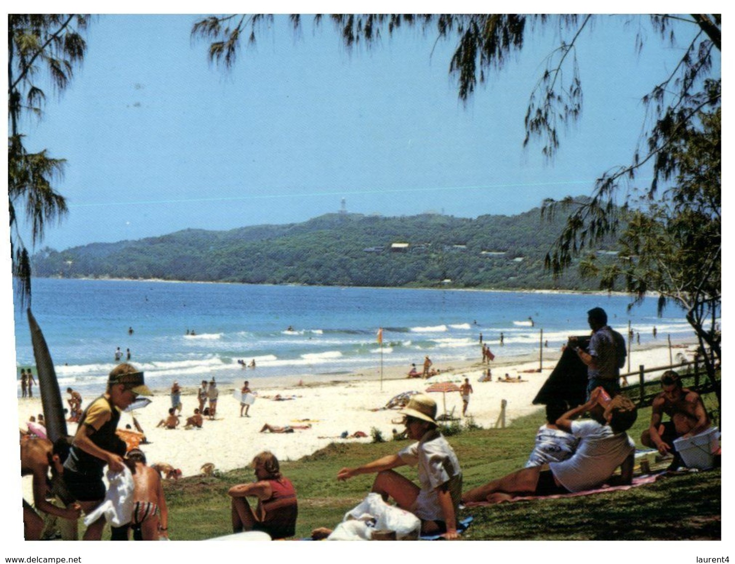 (B 12) Australia - NSW - Byron Bay Beach (with Stamp) - Autres & Non Classés