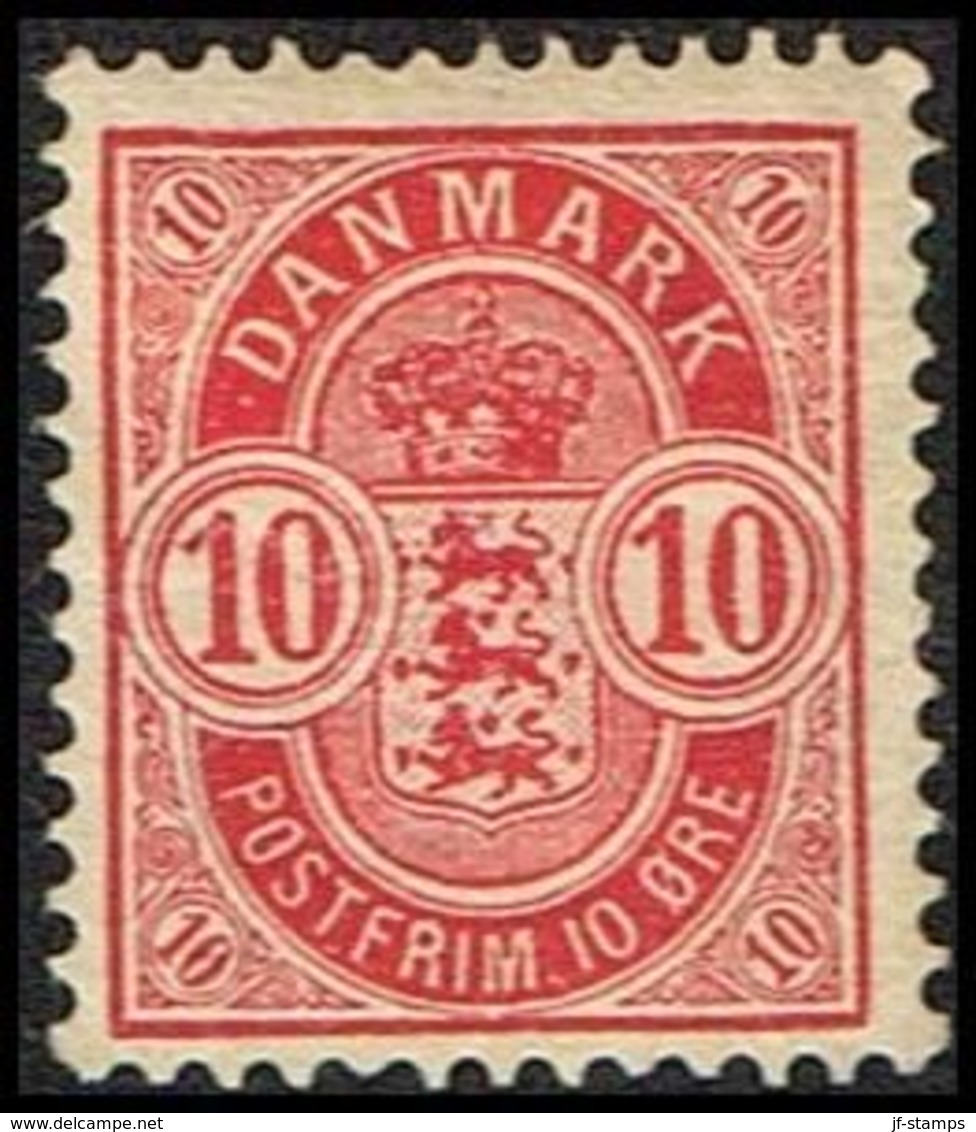 1900.  10 øre. (Michel 35YB) - JF362834 - Nuevos