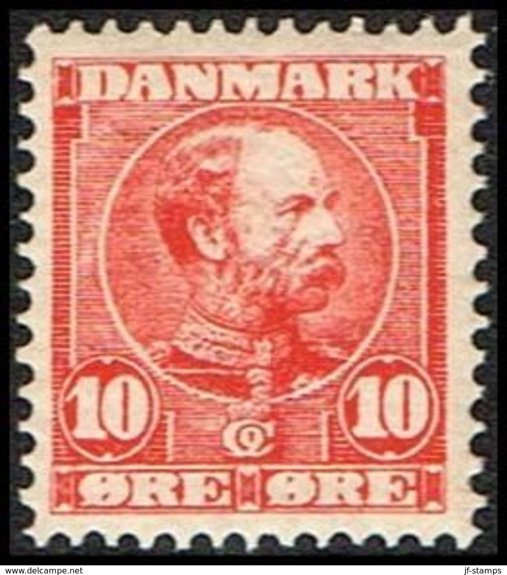 1904. Chr. IX. 10 Øre.  (Michel 48I) - JF362843 - Ongebruikt