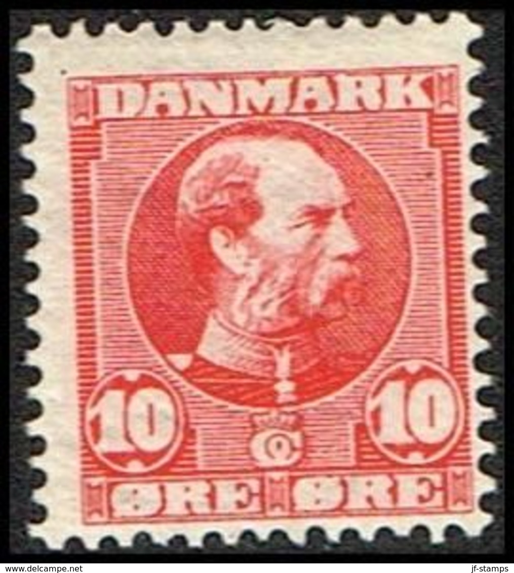 1906. Christian IX. 10 øre. (MICHEL 48 II) - JF362845 - Neufs