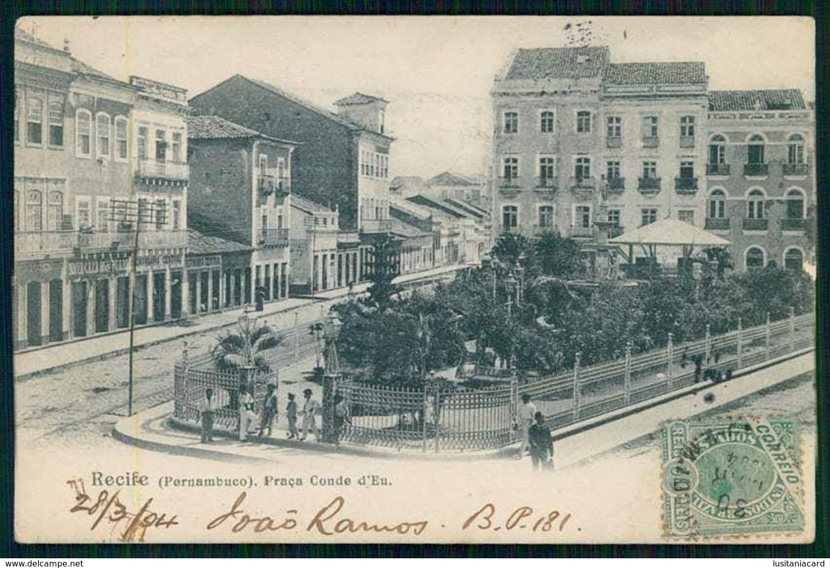 PERNAMBUCO - RECIFE - Praça Conde D'Eu.  Carte Postale - Recife