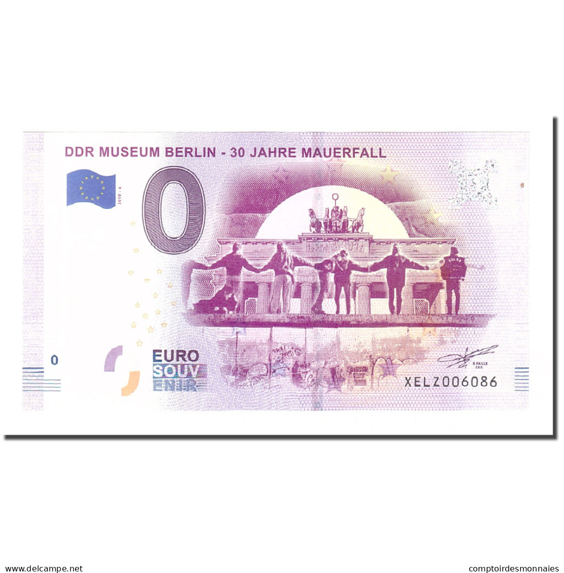 Allemagne, Billet Touristique - 0 Euro, Germany - Berlin - DDR Museum - 30 Jahre - Autres & Non Classés