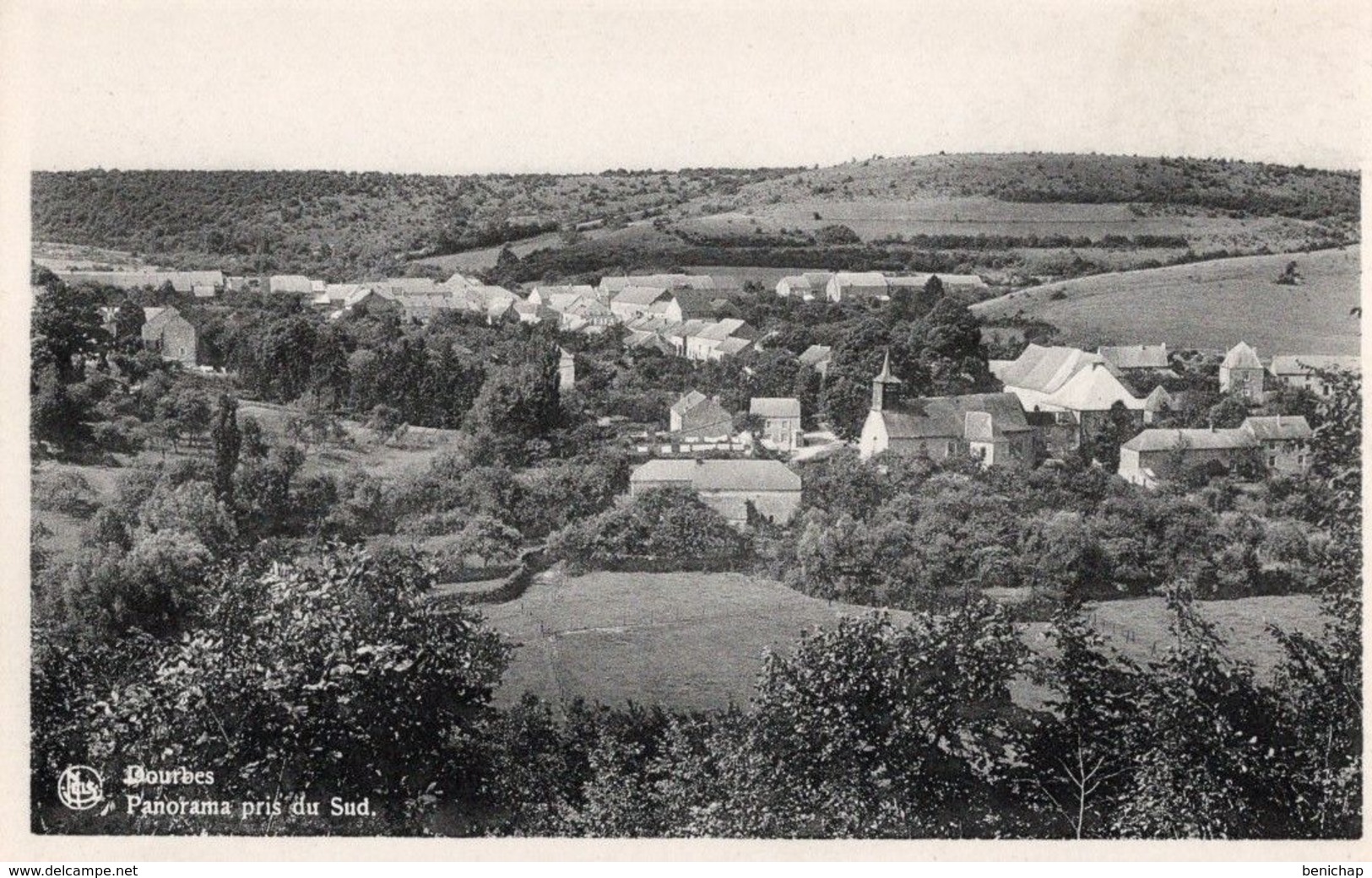 CPA NELS - DOURBES - EDIT. GERAIN-DELOBES - PANORAMA PRIS DU SUD - NON CIRCULEE - NEUVE. - Viroinval