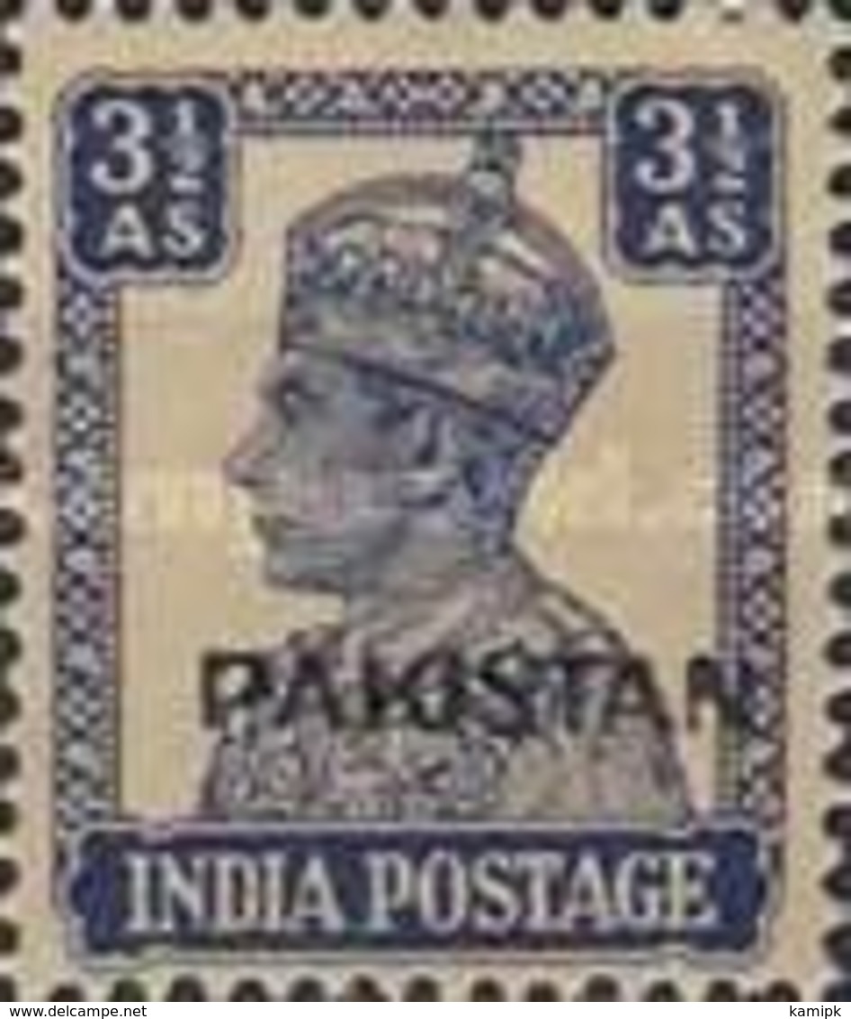 MNH STAMPS Pakistan - India Postage Stamps Overprinted "PAKISTAN" In Small - 1947 - Pakistan