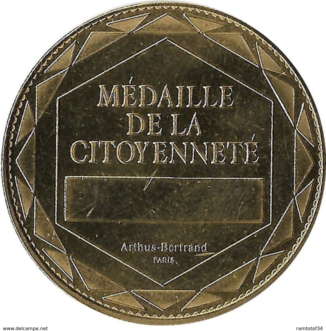 2009 AB150 - PARIS - Médaille De La Citoyenneté / ARTHUS BERTRAND - 2009