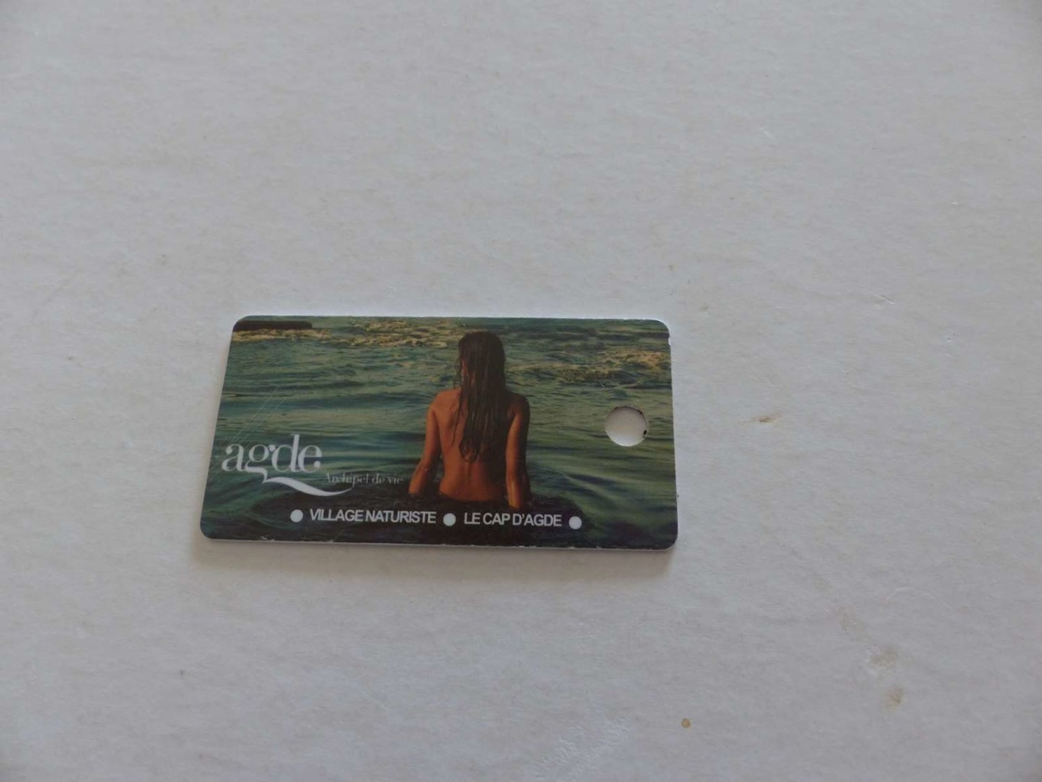 Carte AGDE, Village Naturiste, Le Cap D'Agde, 2019 - Andere & Zonder Classificatie