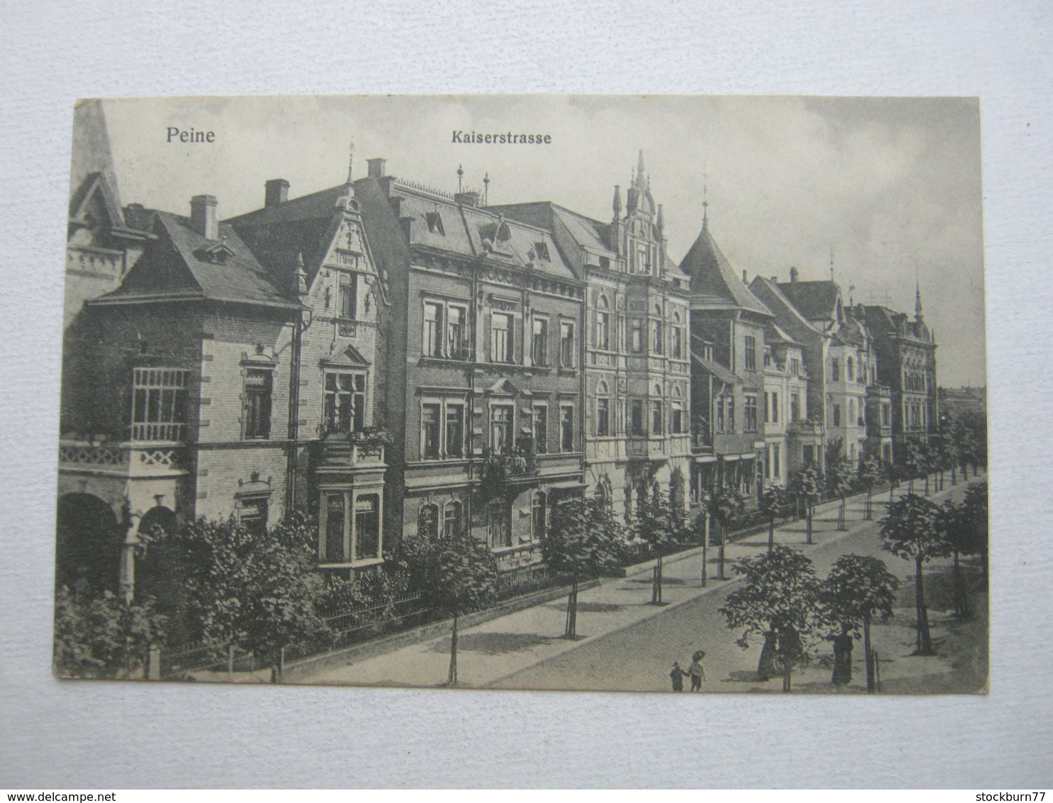 Ansichtskarte Aus PEINE , Kaiserstrasse 1914 - Peine