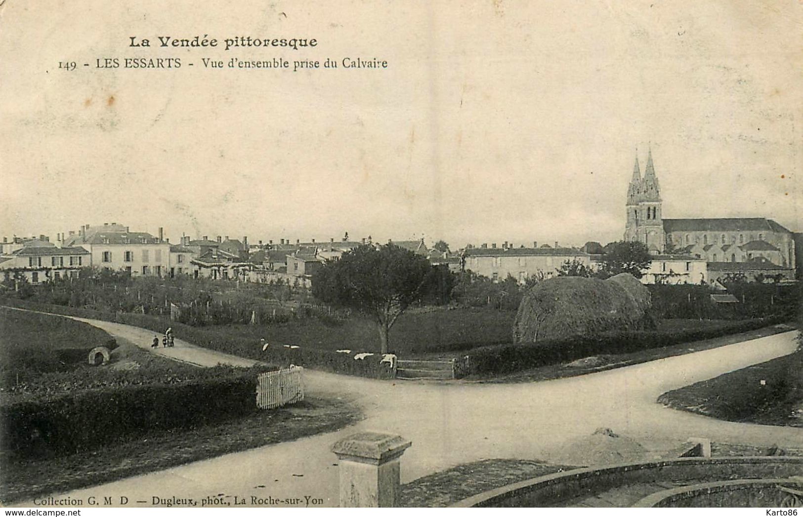 Les Essarts * 1906 * Vue D'ensemble Prise Du Calvaire - Les Essarts