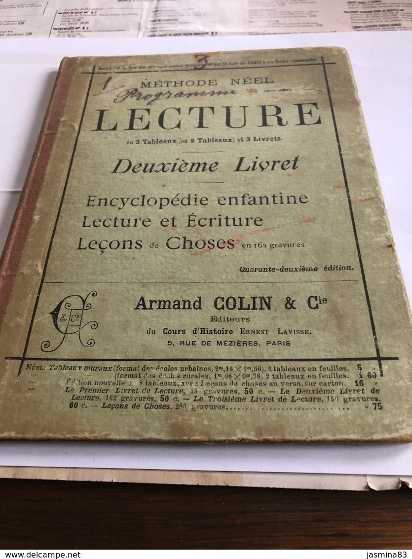 Méthode Neel Lecture (livre De 63 Pages De 14 Cm Sur 18 Cm) - 6-12 Ans