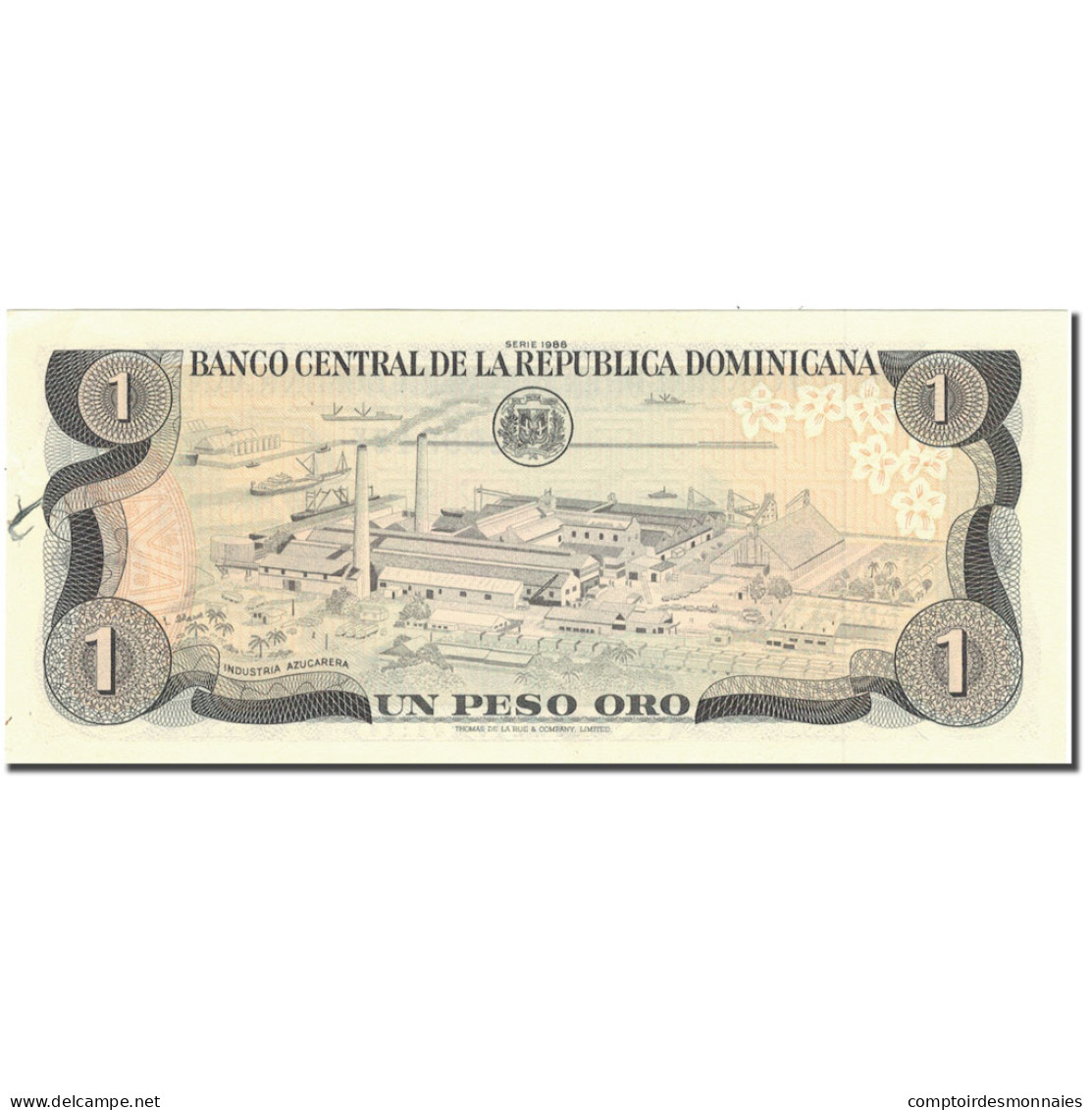 Billet, Dominican Republic, 1 Peso Oro, 1988, 1988, KM:126a, SPL+ - República Dominicana