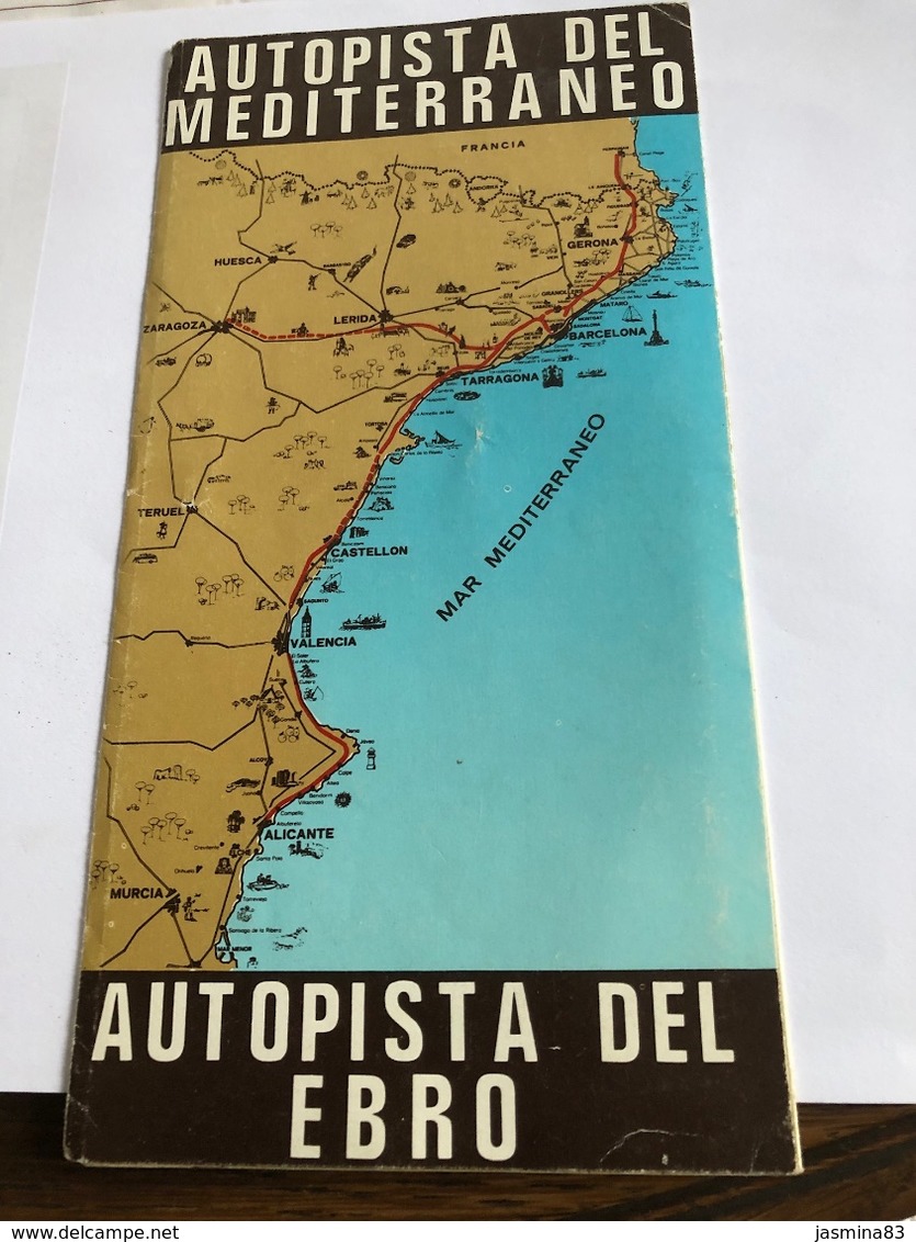 Autopista Del Mediterraneo - Cartes Routières