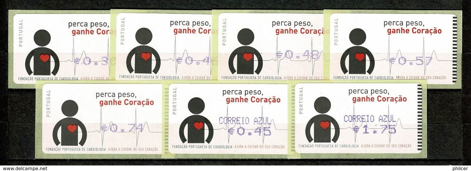 Portugal, 2005, # 31/31a, Com Goma Auto Adesiva - Flammes & Oblitérations