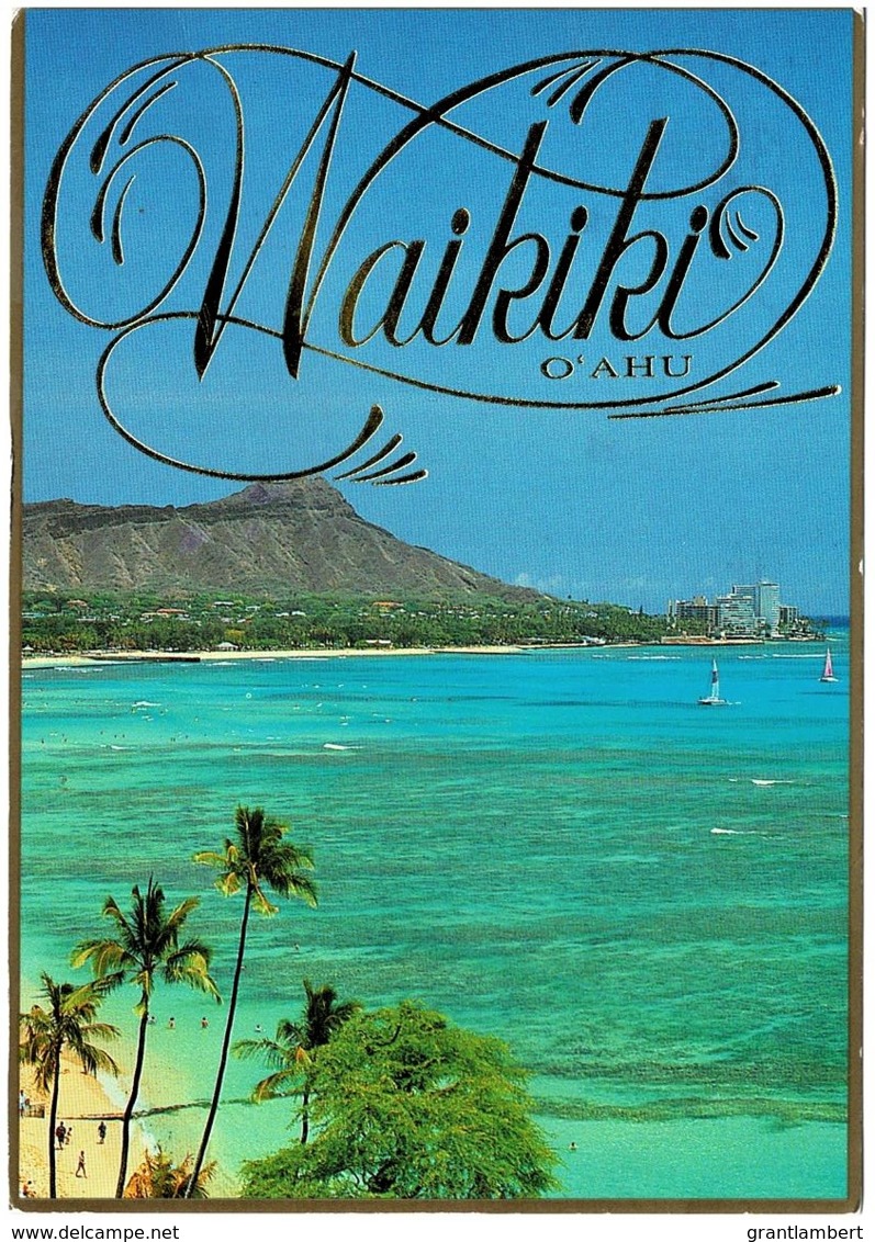 Waikiki, Oahu, Hawaii- Posted To Australia 2004 With Stamp - Oahu