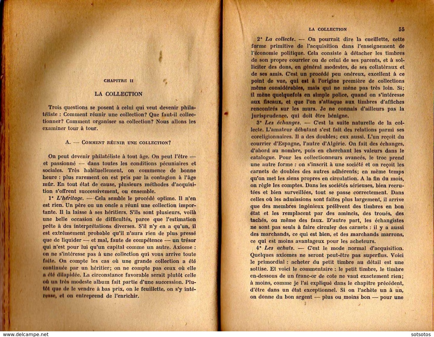 Manuel du Philatelist par Edmond Locard : le Collectionneur, la Collection, Histoire du Timbre-Poste, la Fabrication du