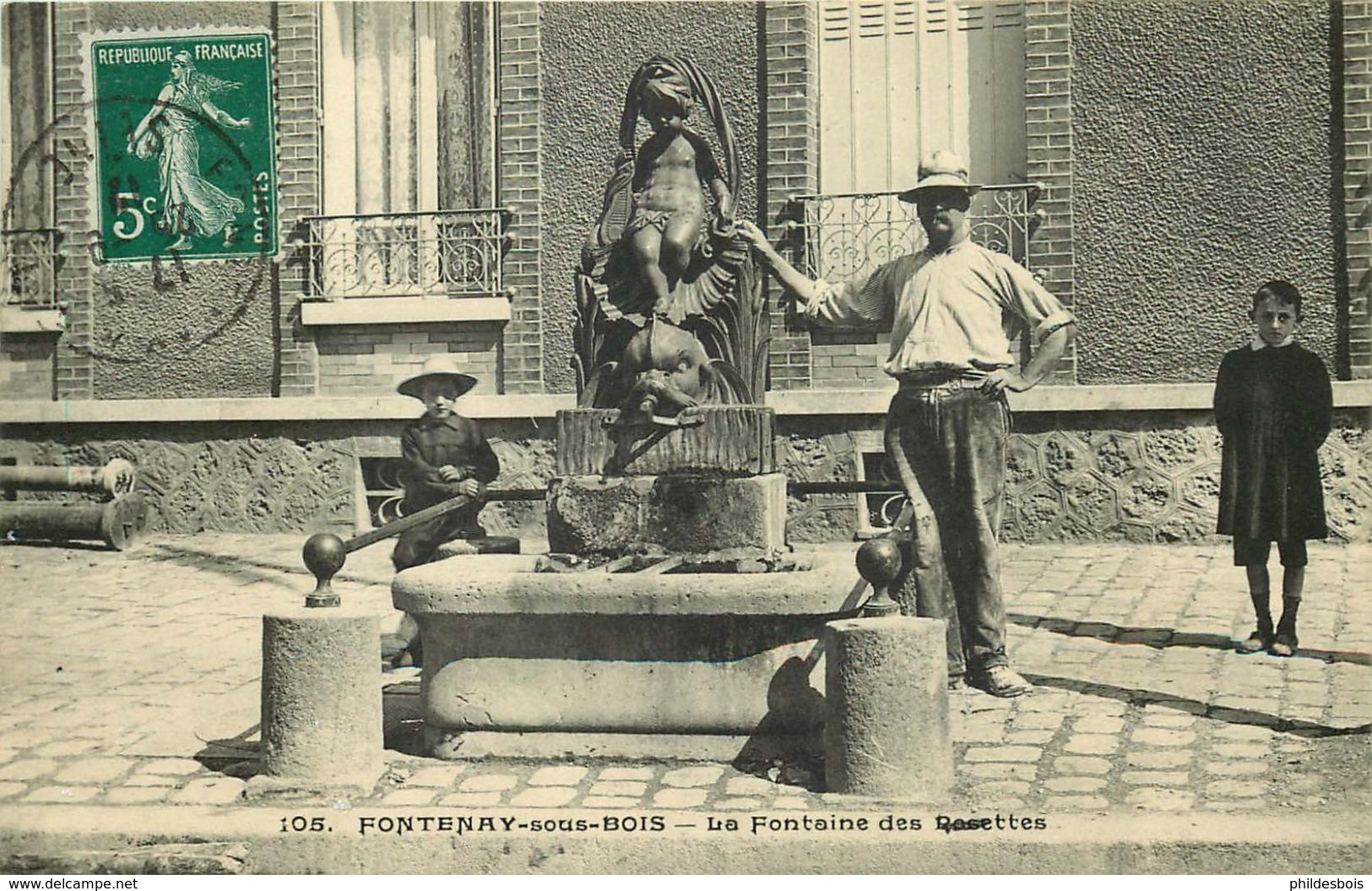 VAL DE MARNE  FONTENAY SOUS BOIS  La Fontaine - Fontenay Sous Bois