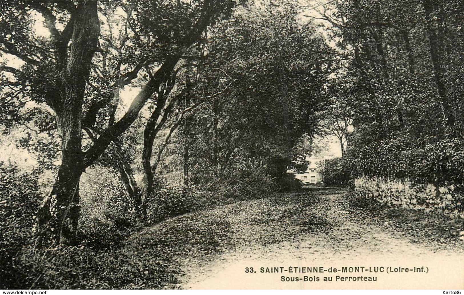 St Etienne De Montluc * Sous Bois Au Perrorteau - Saint Etienne De Montluc