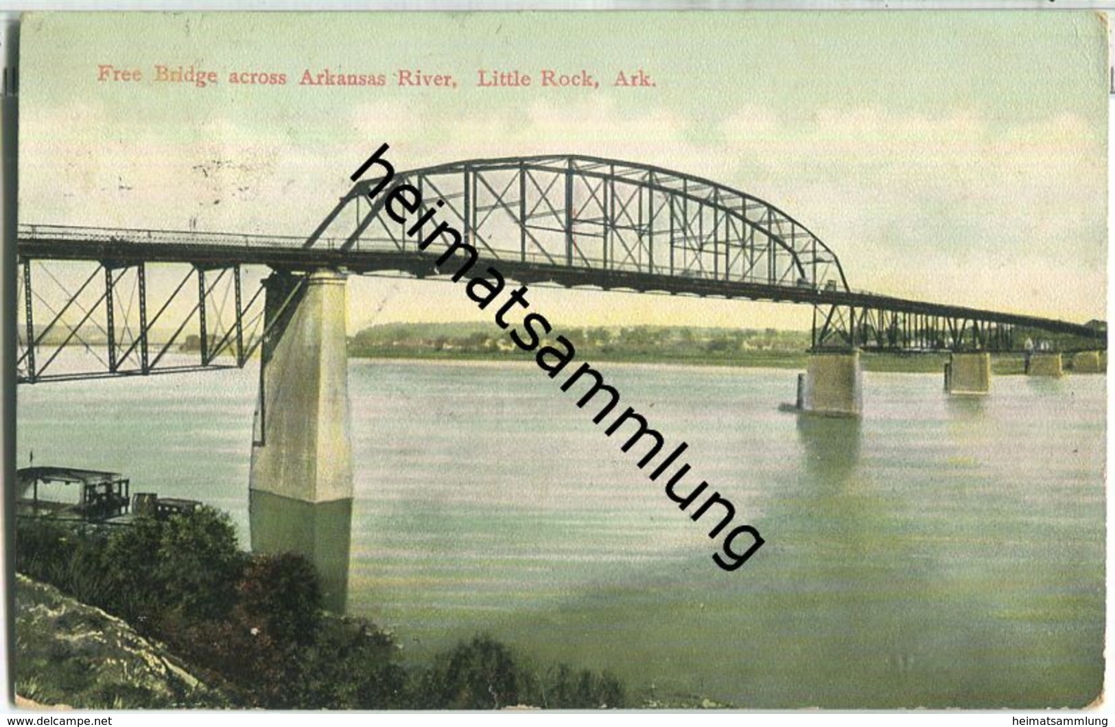 Arkansas - Little Rock - Free Bridge - Little Rock