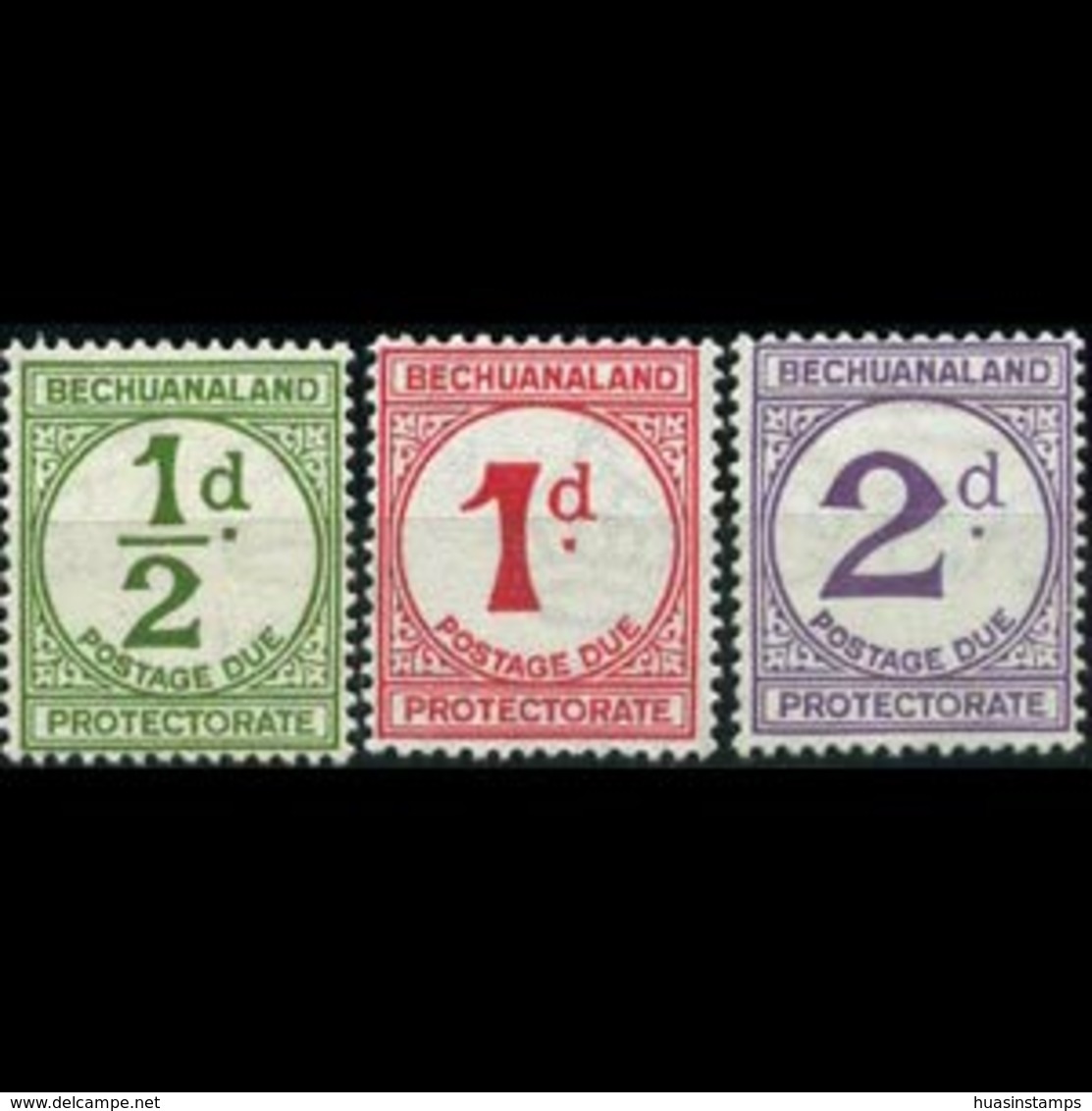 BECHUANALAND 1932 - Scott# J4-6 Numeral Set Of 3 LH - Otros & Sin Clasificación