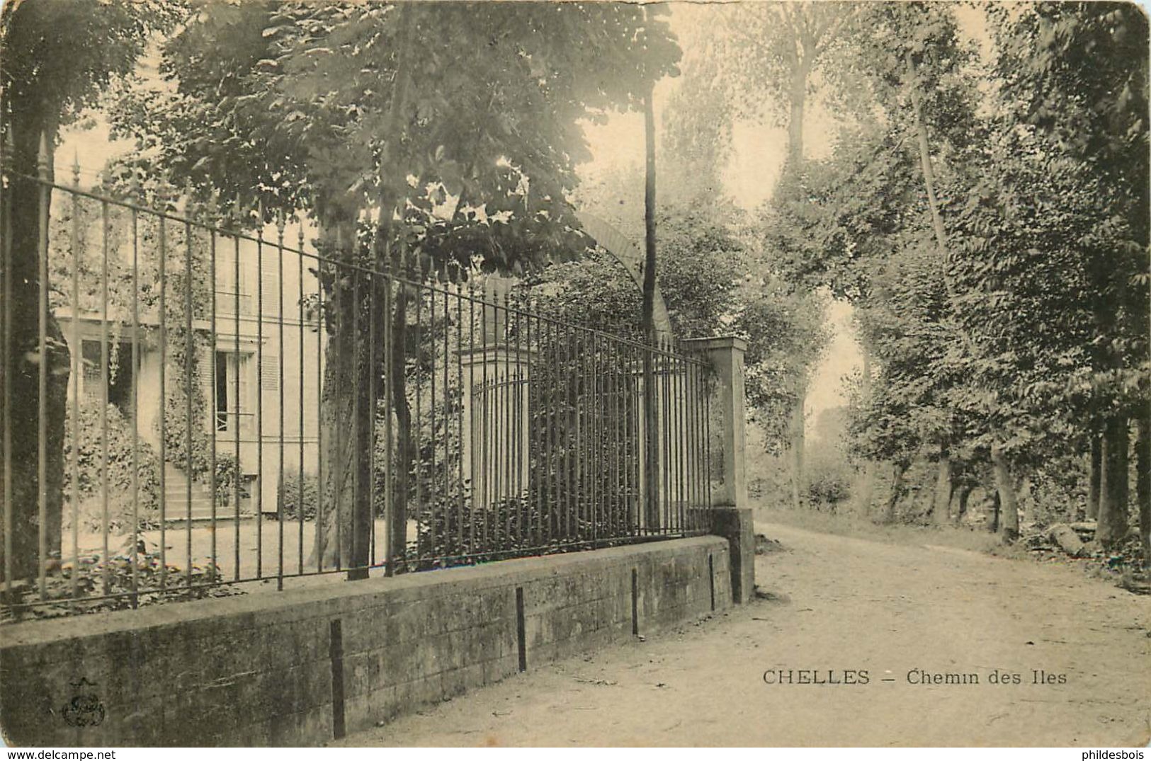 SEINE ET MARNE   CHELLES  Chemin Des Iles - Chelles