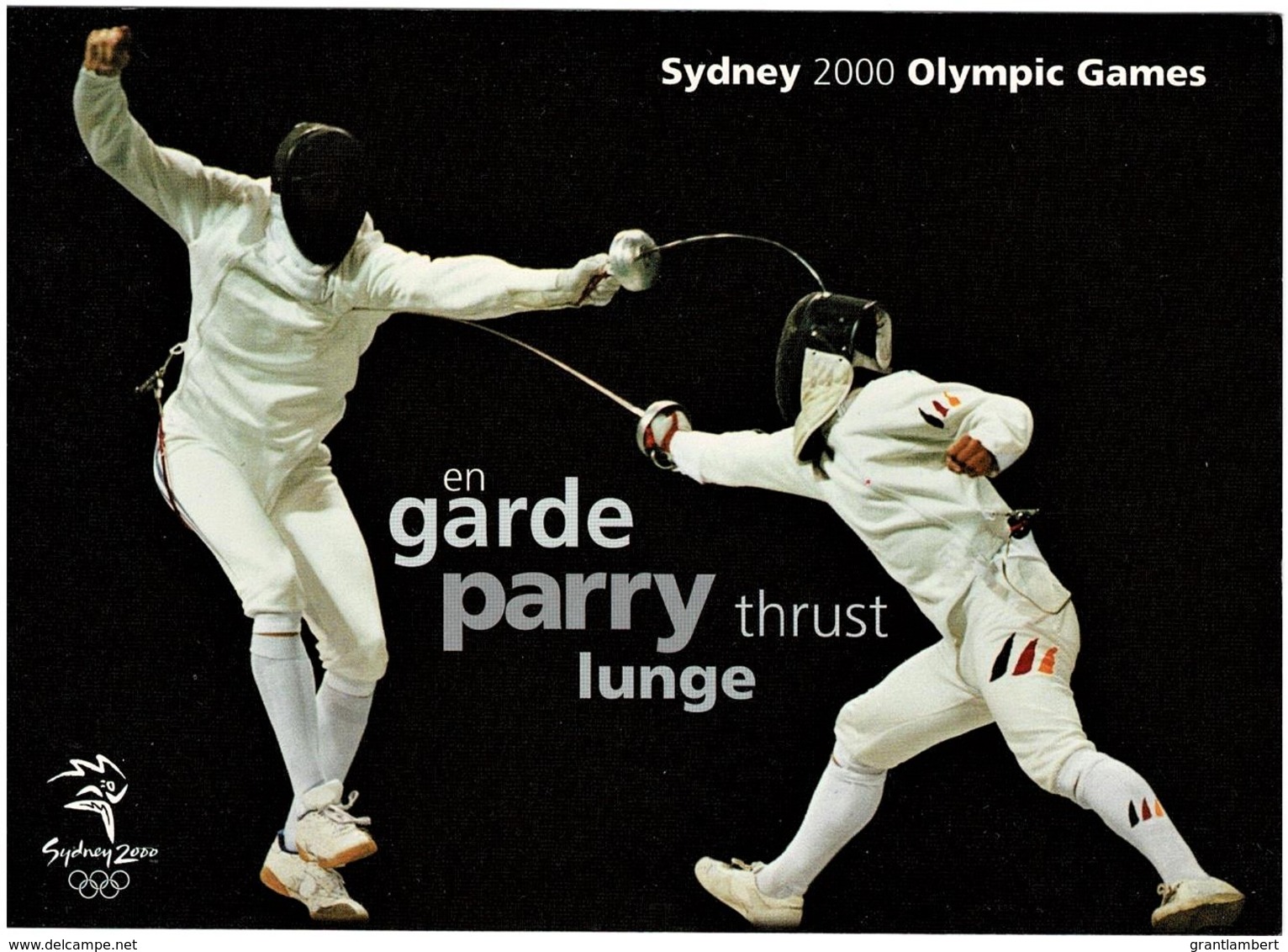 Sydney 2000 Olympic Games - Fencing, Parry, Thrust, Lunge - Unused - Olympic Games