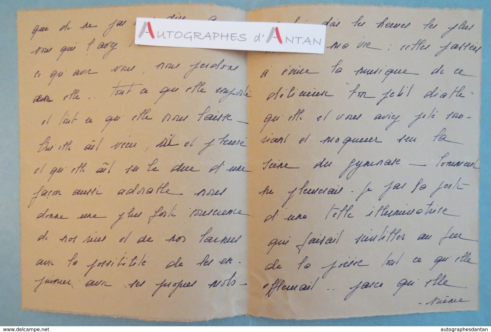 L.A.S 1953 Comtesse De GRAILLY - La Renaudie - Lembras (Dordogne) à Maurice ROSTAND - Lettre Autographe - Other & Unclassified