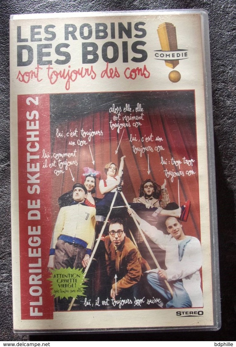 Les Robins Des Bois Sont Toujours Des Cons [VHS] [2000] TBE - Comédie